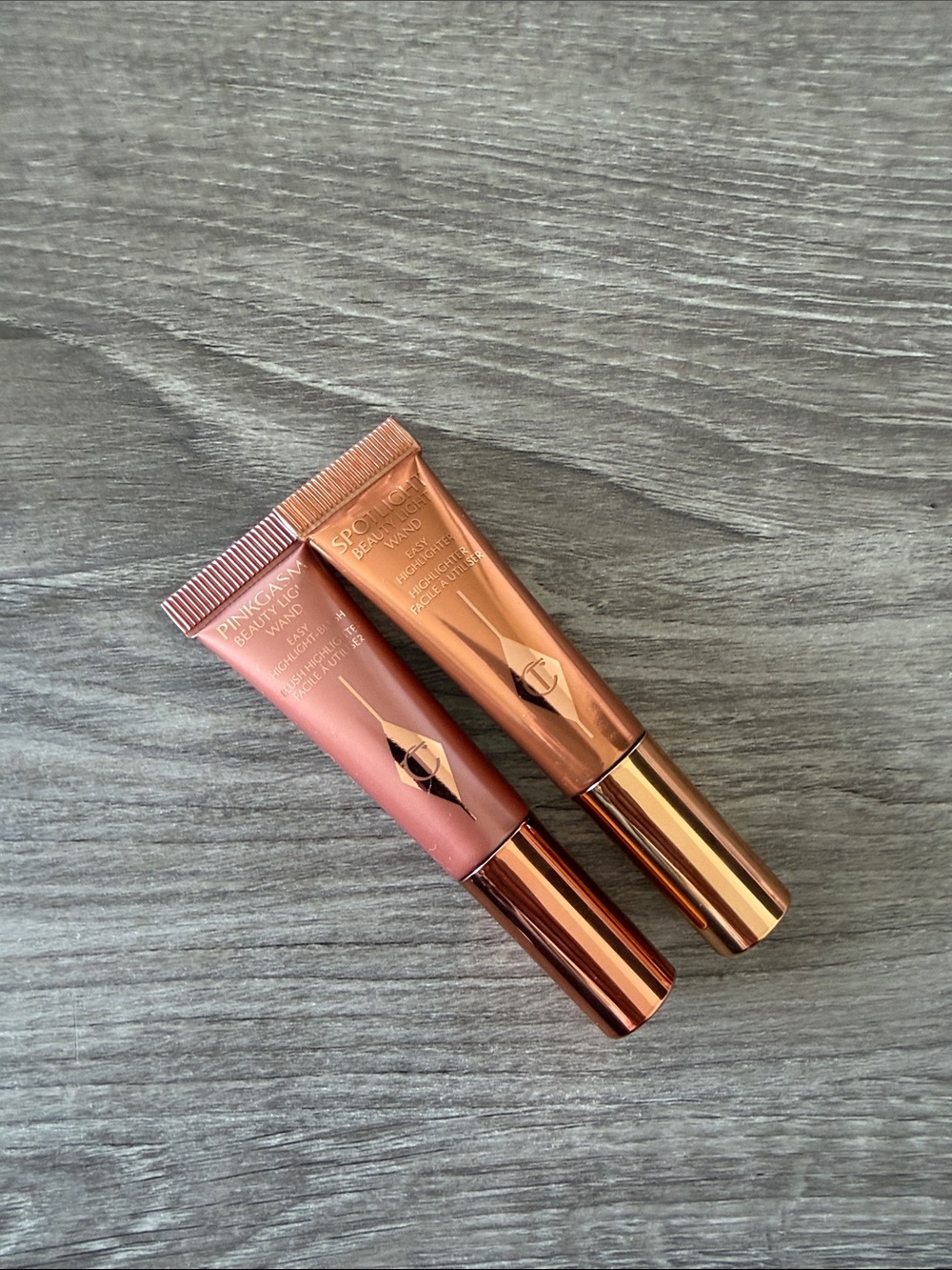 Charlotte Tilbury Pinkgasm & Spotlighter Cream Highlighter Duo Miniatures